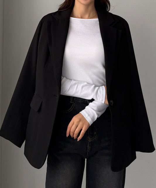 【620】レイヤードテーラードシングルジャケット