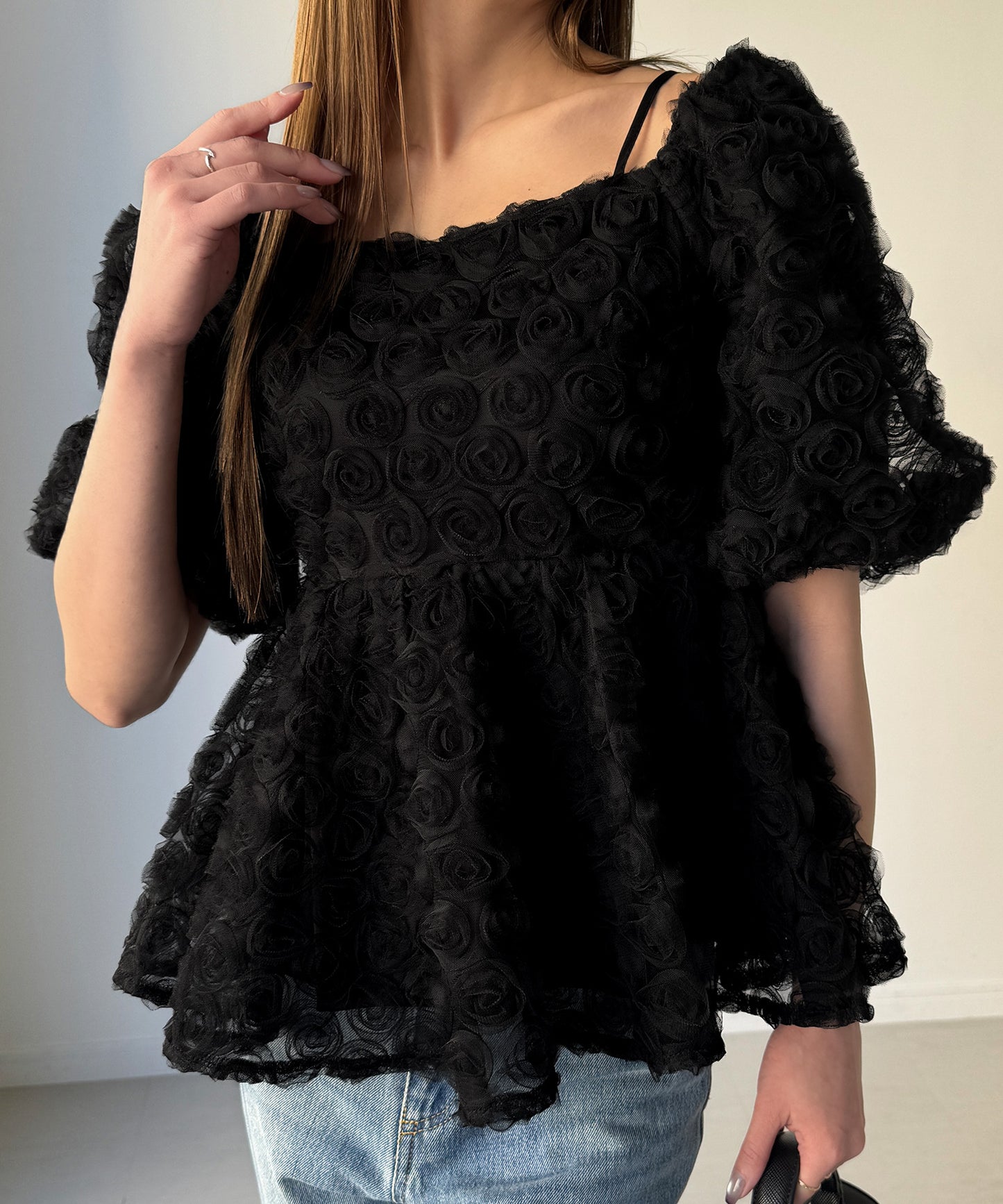 Model:H154cm 着用サイズ:S