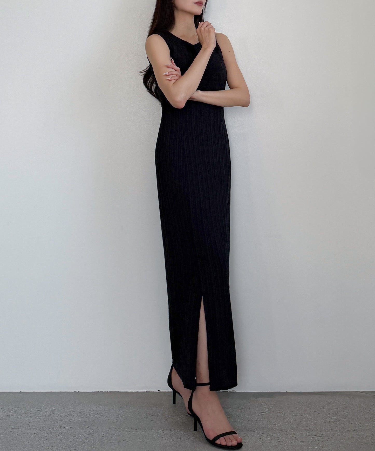 Model:H162cm 体重:45kg 着用サイズ:M