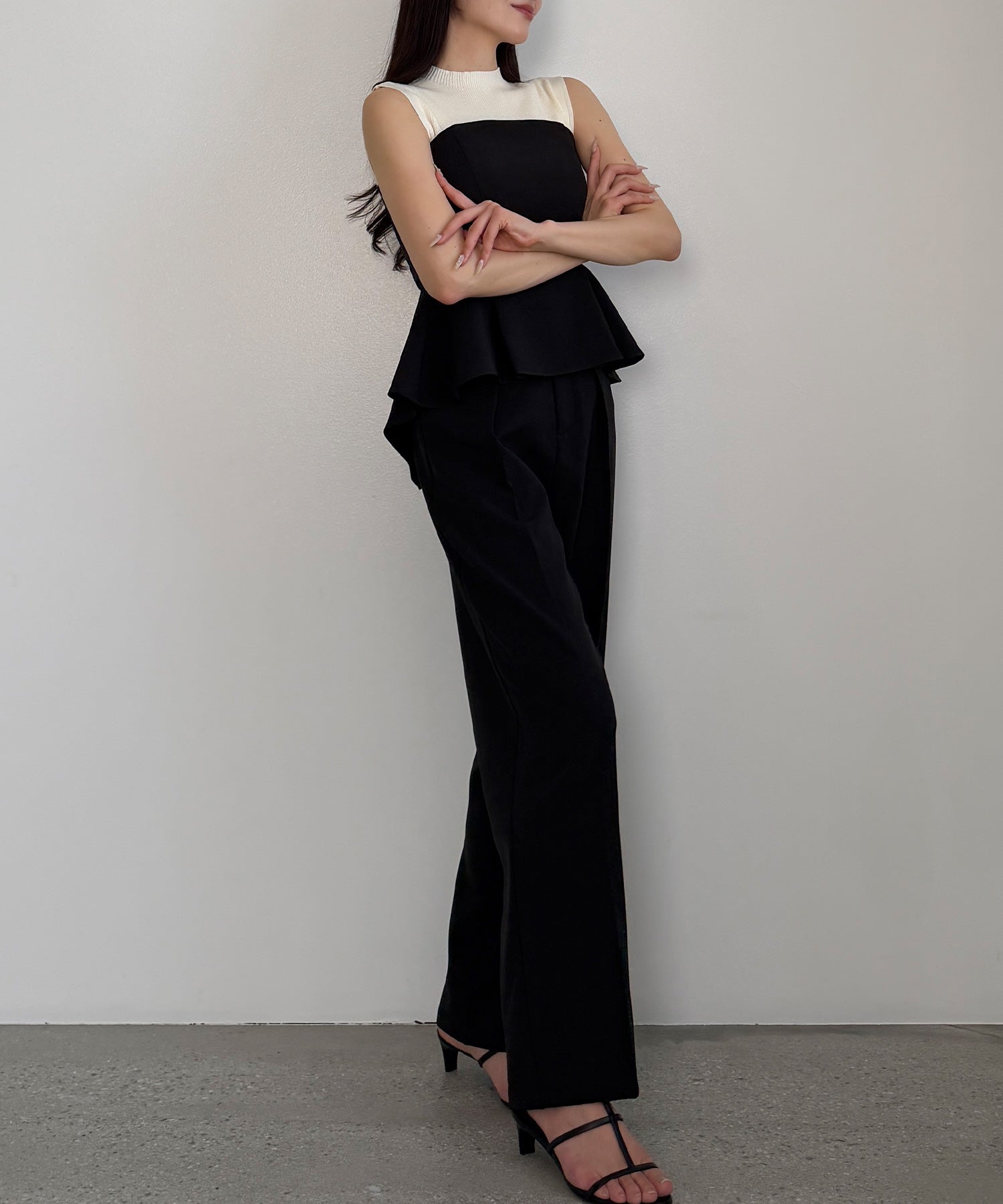 Model:H162cm 体重:45kg 着用サイズ:M