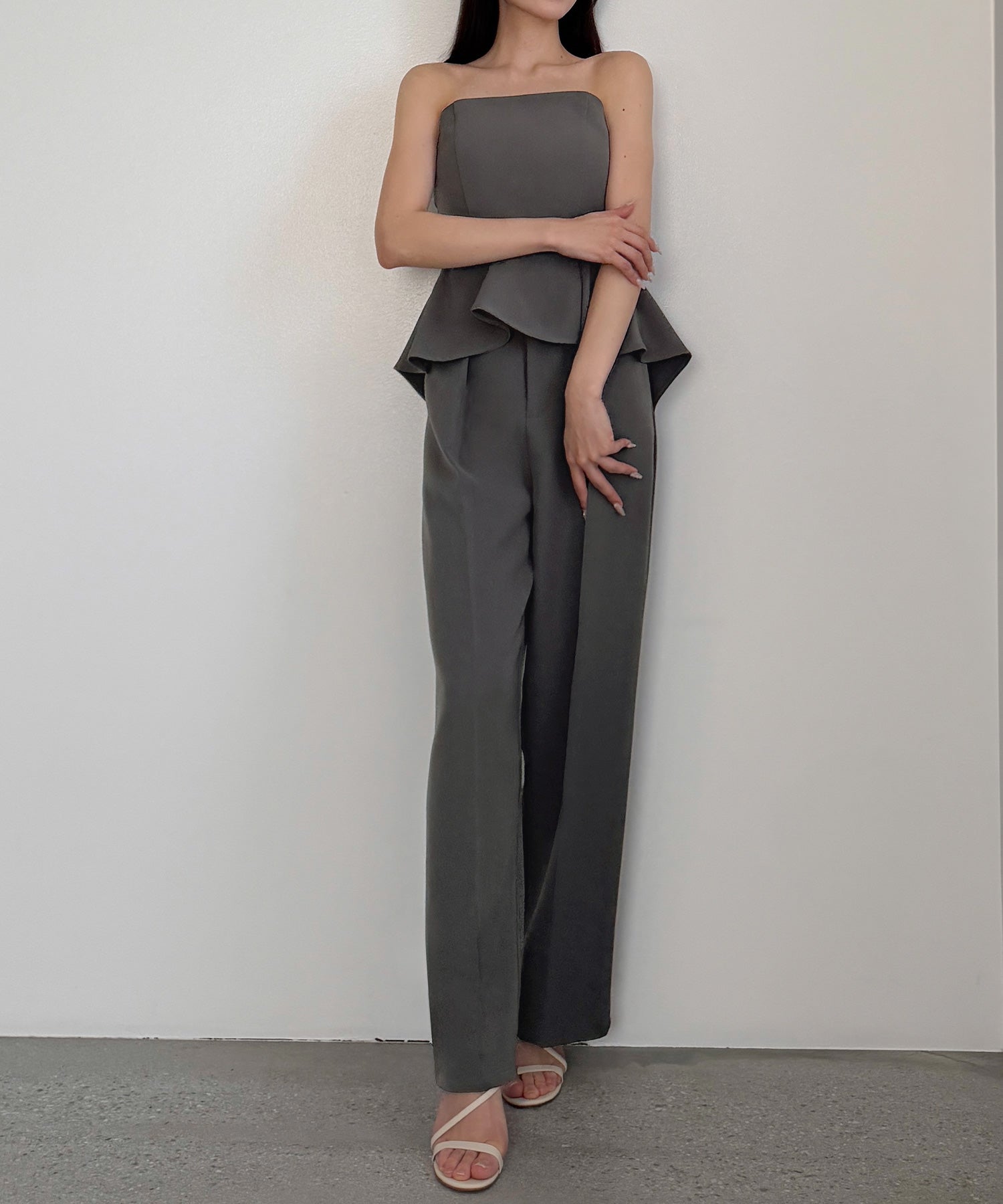 Model:H162cm 体重:45kg 着用サイズ:M