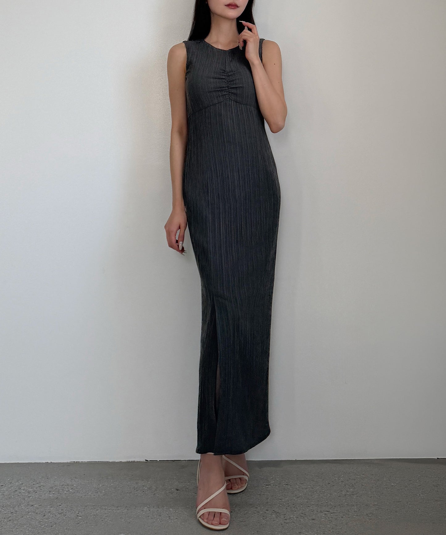 Model:H162cm 体重:45kg 着用サイズ:M