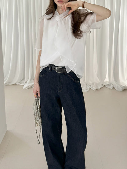 Model:H162cm 体重:45kg 着用サイズ:M